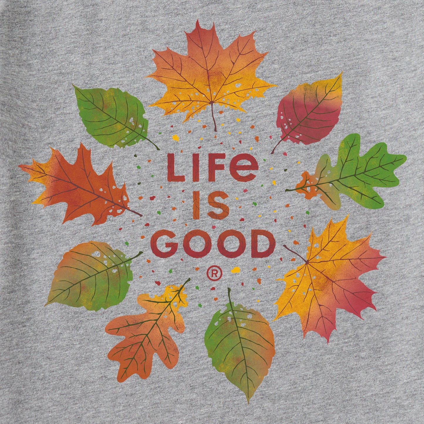 Women's Autumn Circle Long Sleeve Crusher Tee