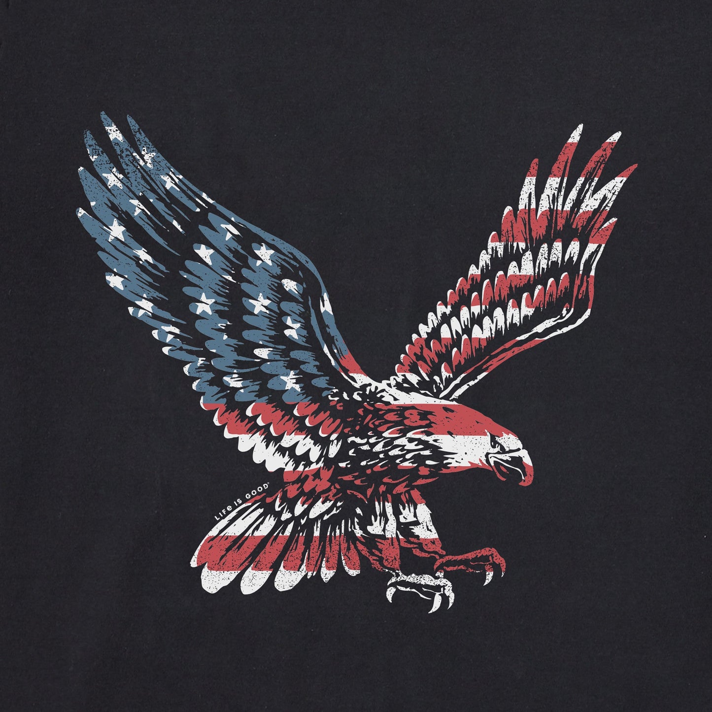 Men's Eagle Flag Short Sleeve Tee