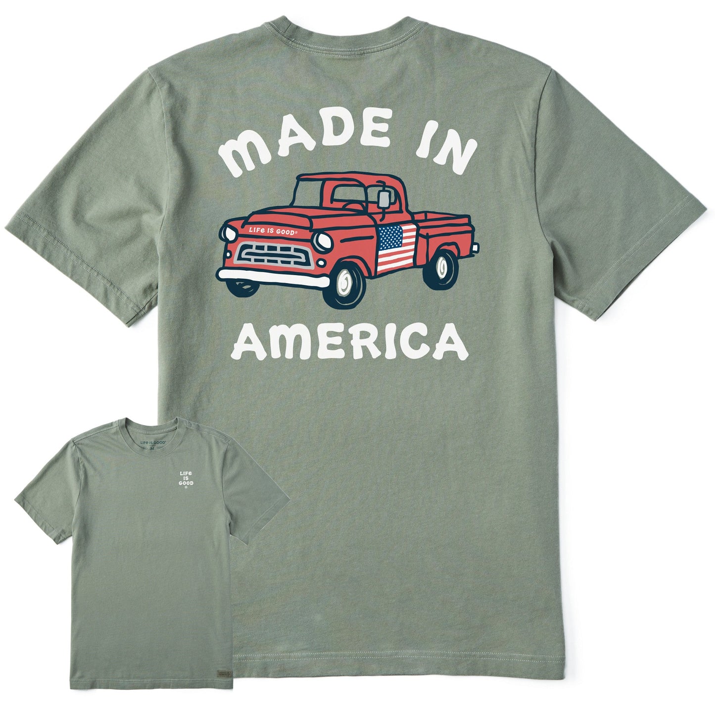 Men's Made in America Pick Up Short Sleeve Crusher-LITE Tee