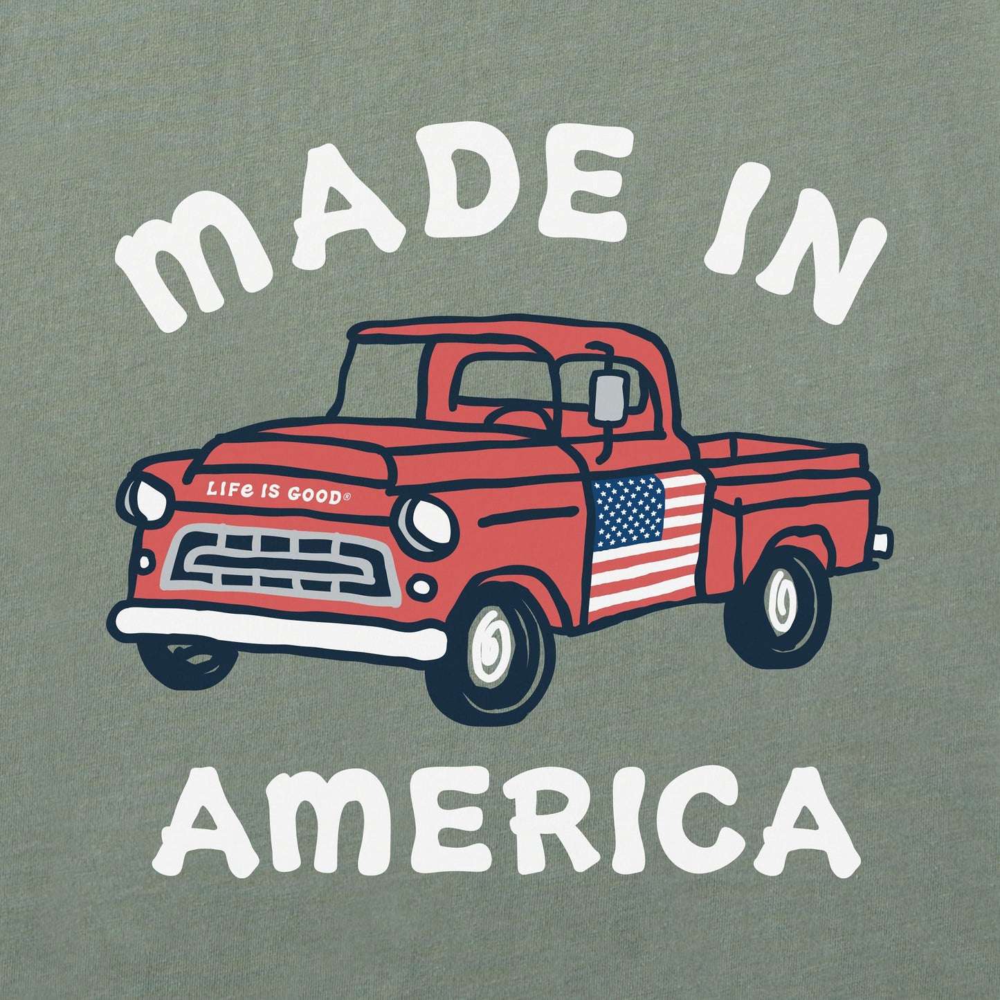 Men's Made in America Pick Up Short Sleeve Crusher-LITE Tee
