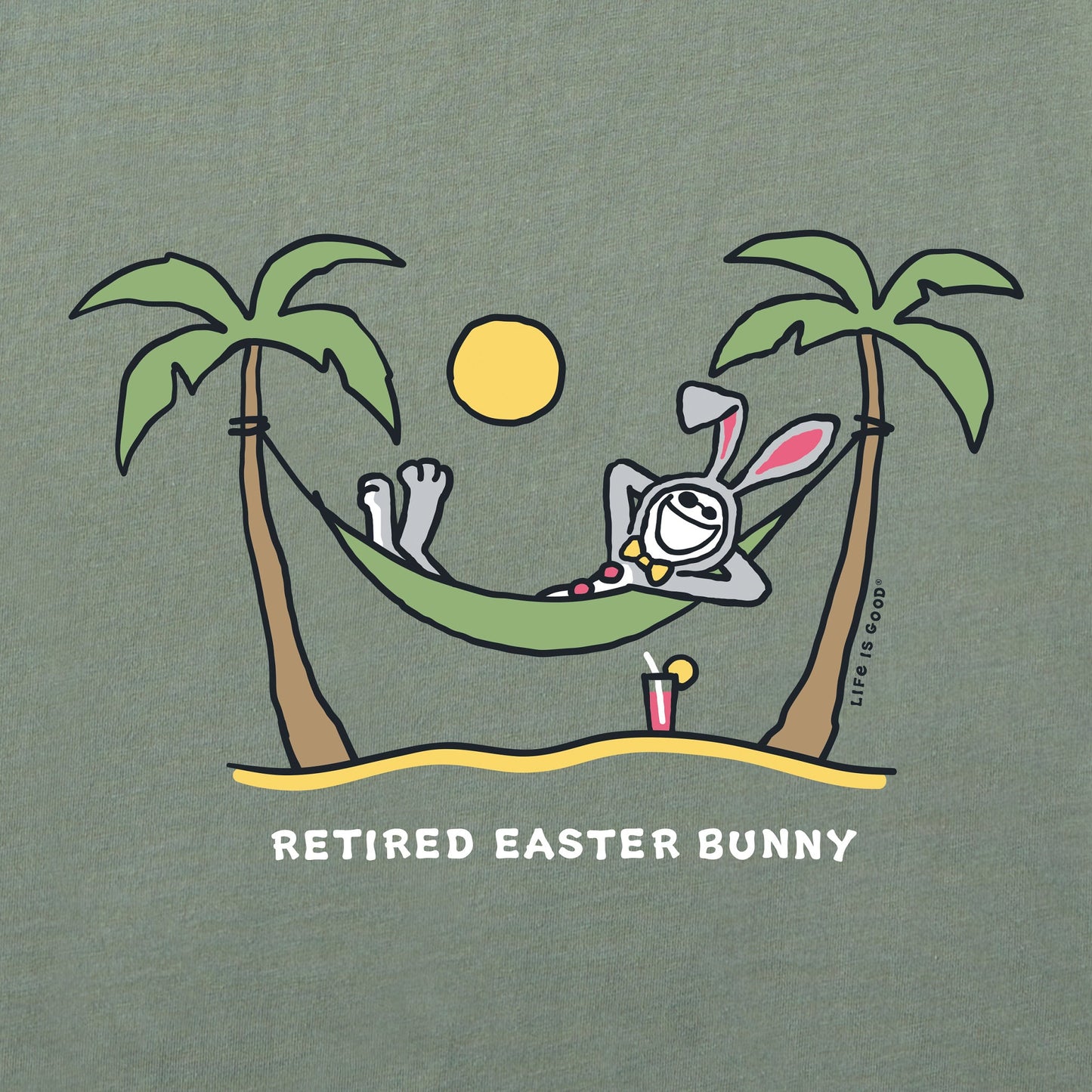 Men's Jake Retired Easter Bunny Short Sleeve Tee