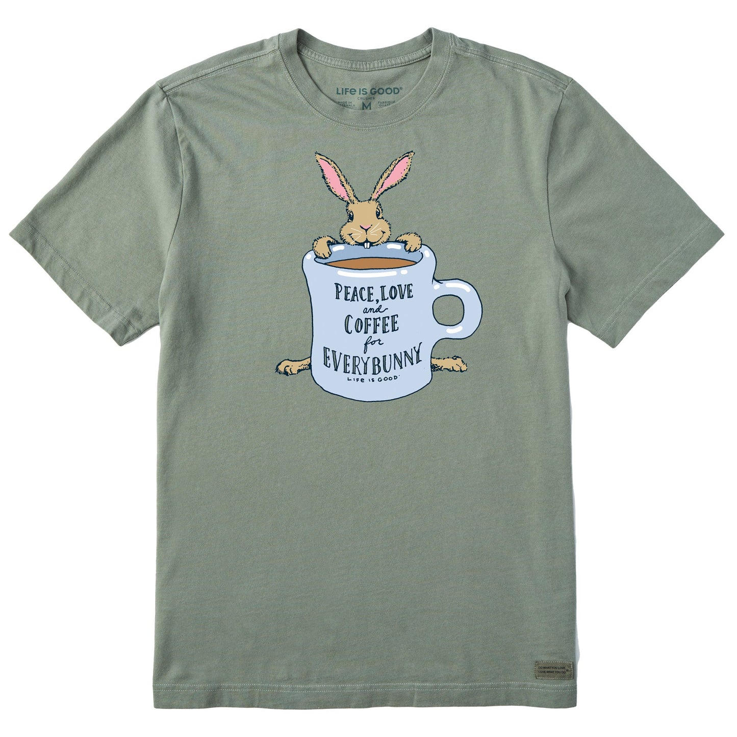Men's Coffee For Everybunny Short Sleeve Tee