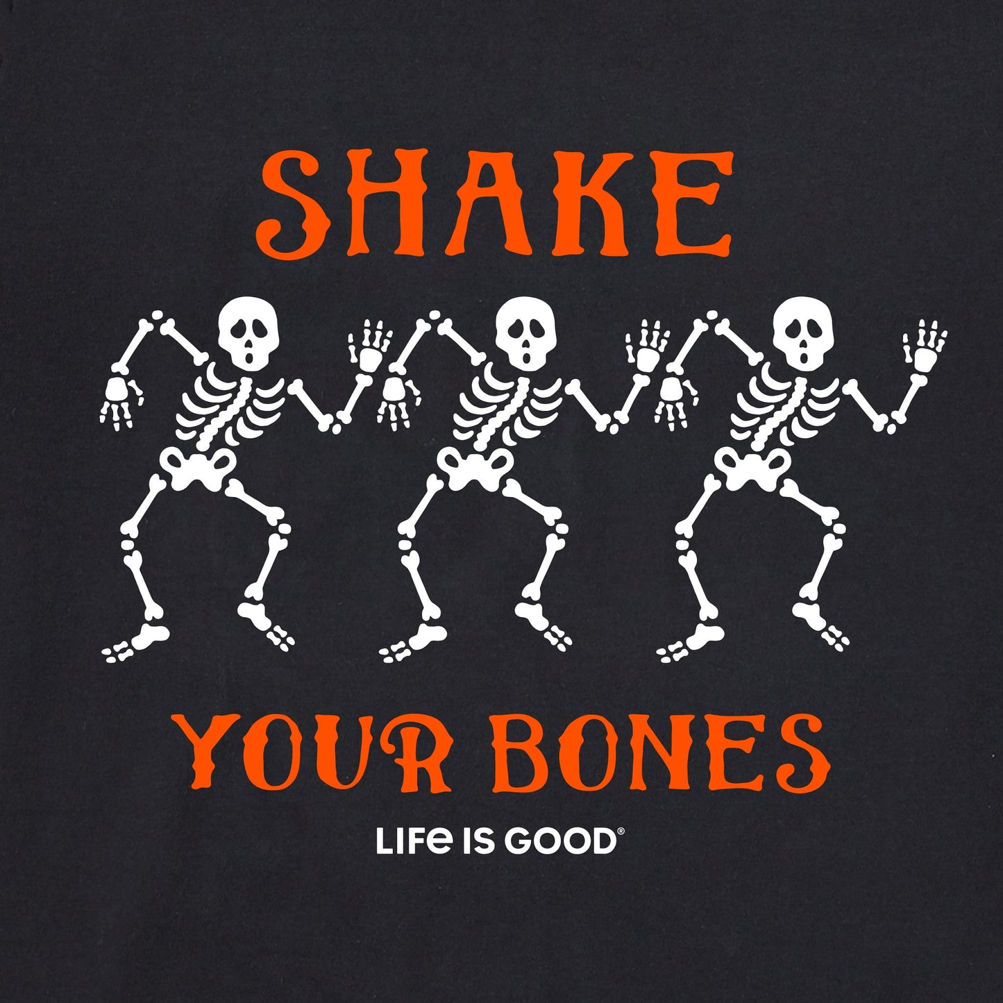 Women's Shake your Bones Skeletons Short Sleeve Tee