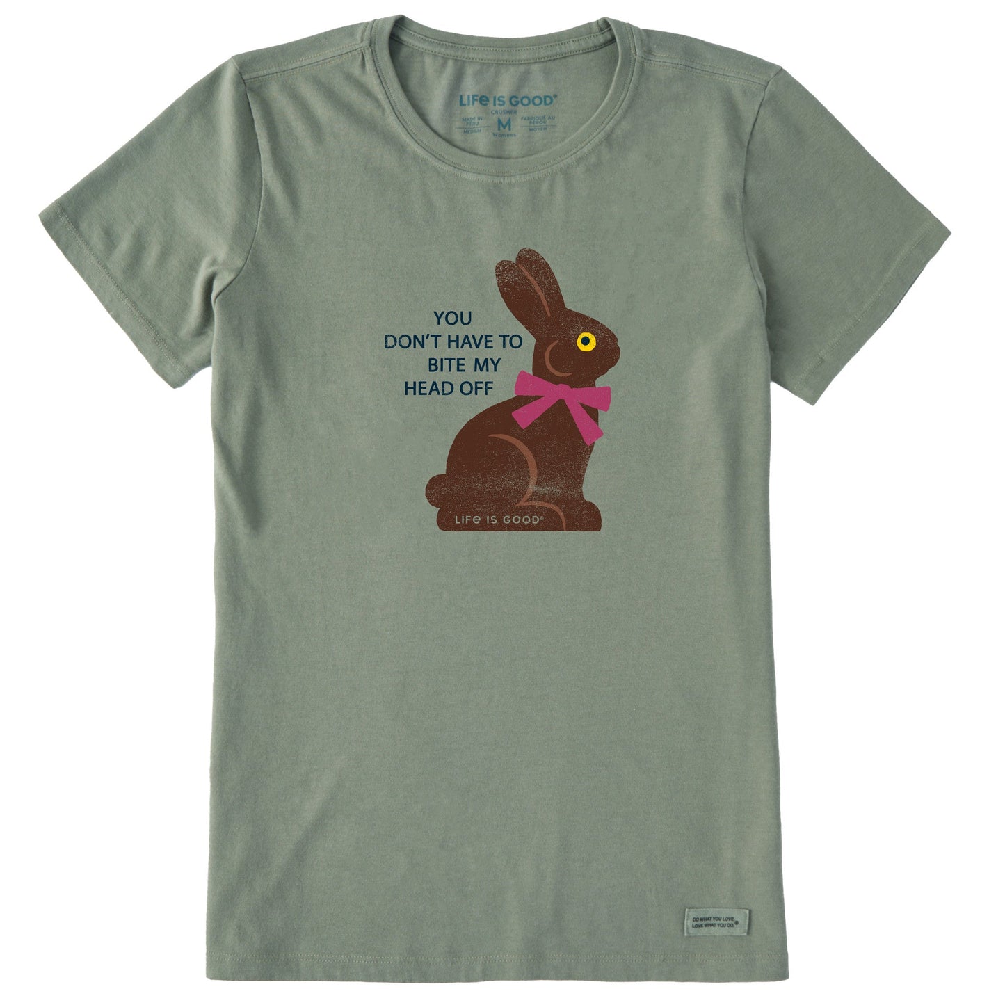 Women's Bite My Head Off Short Sleeve Crusher Tee