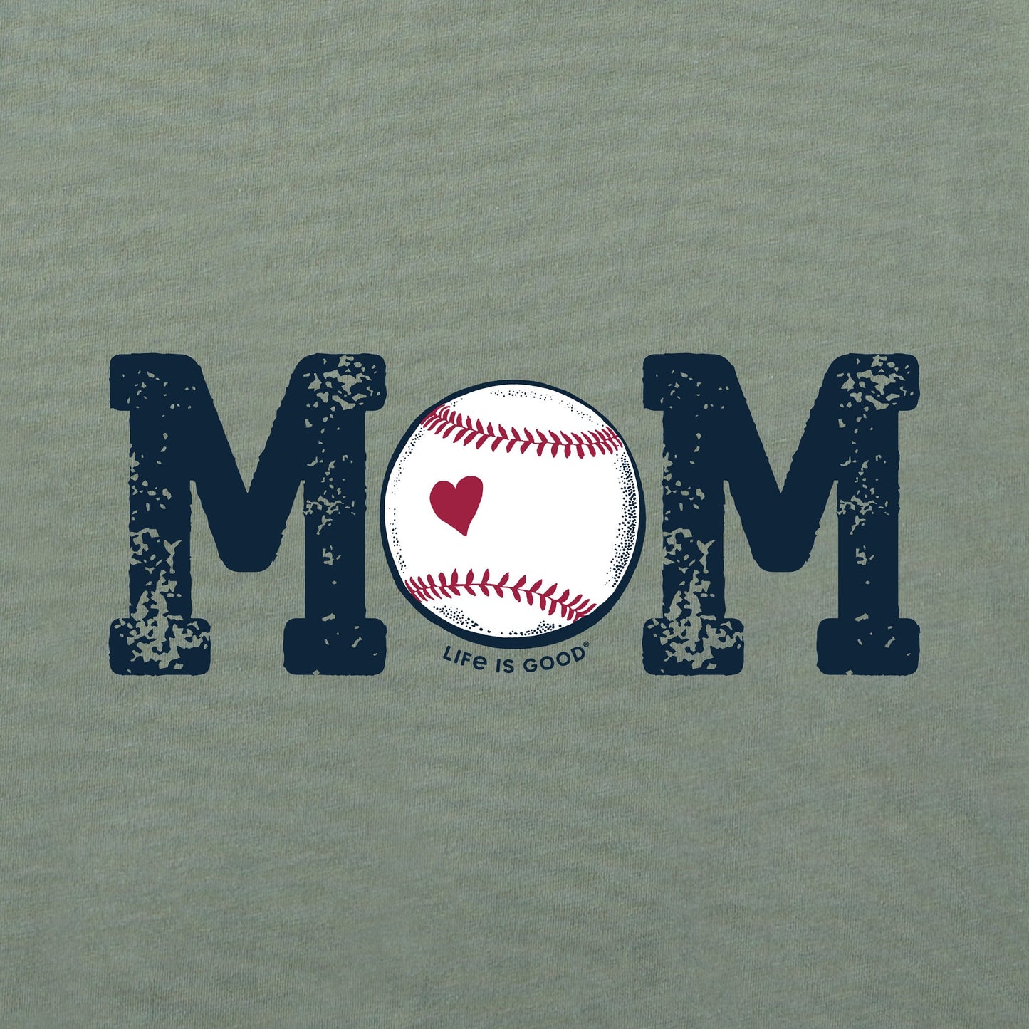 Women's Baseball Mom Short Sleeve Crusher Tee