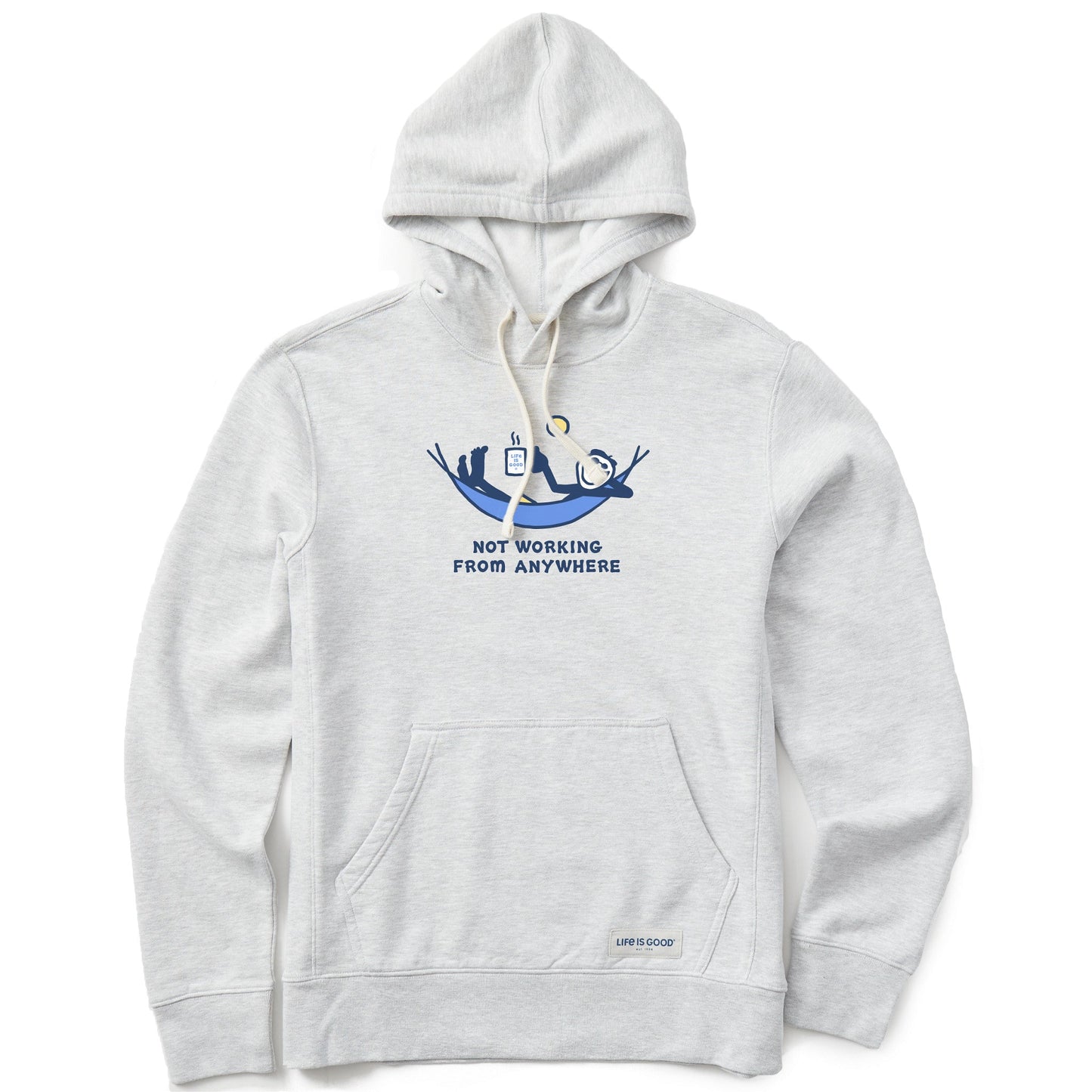 Men's Not Working Hammock Simply True Fleece Hoodie