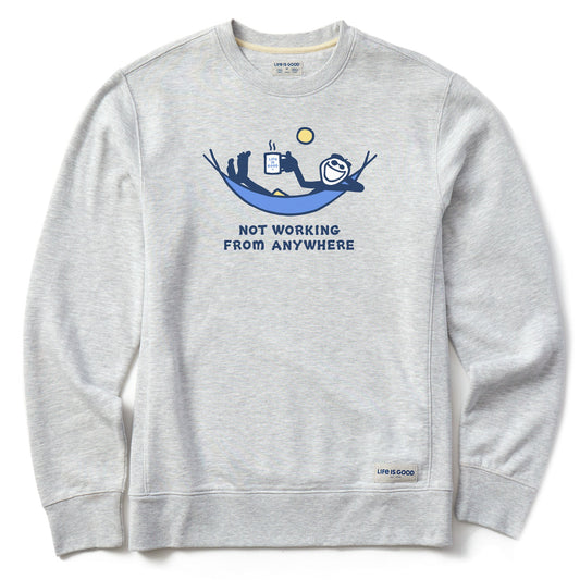 Men's Not Working Hammock Simply True Fleece Crew