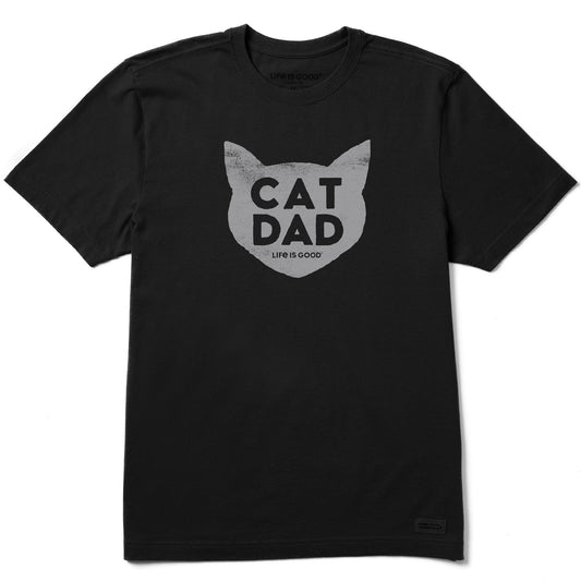 Men's Cat Dad Silhouette Short Sleeve Tee