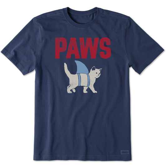 Men's Paws Cat Short Sleeve Tee