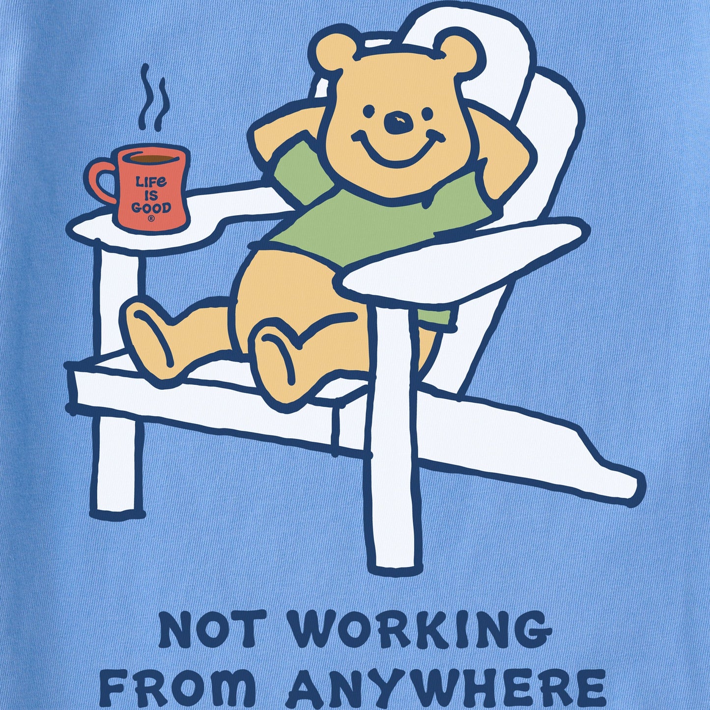 Women's Winnie Not Working Adirondack Short Sleeve Tee