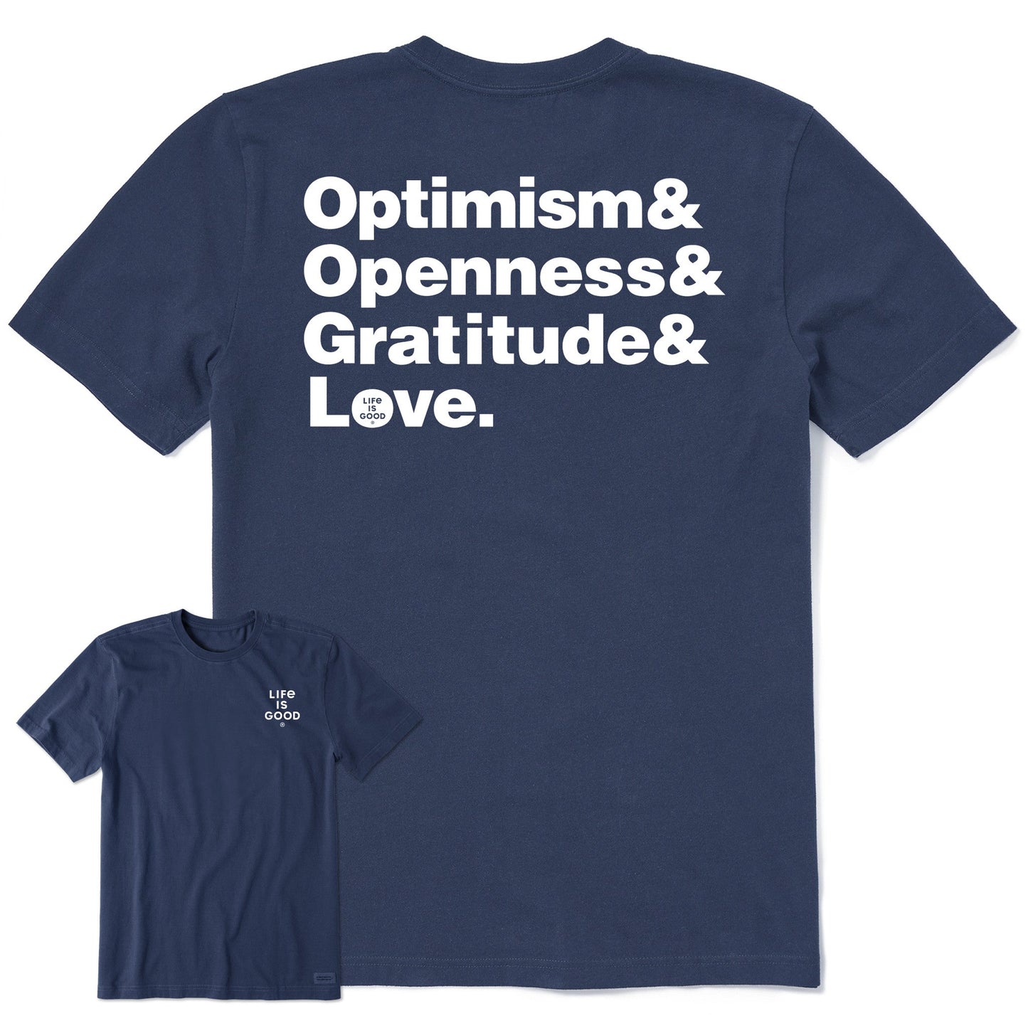 Men's Optimism Ampersand Short Sleeve Tee