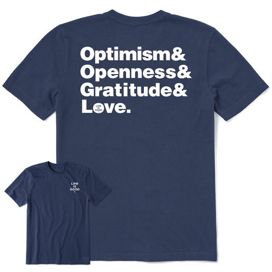 Men's Optimism Ampersand Short Sleeve Tee