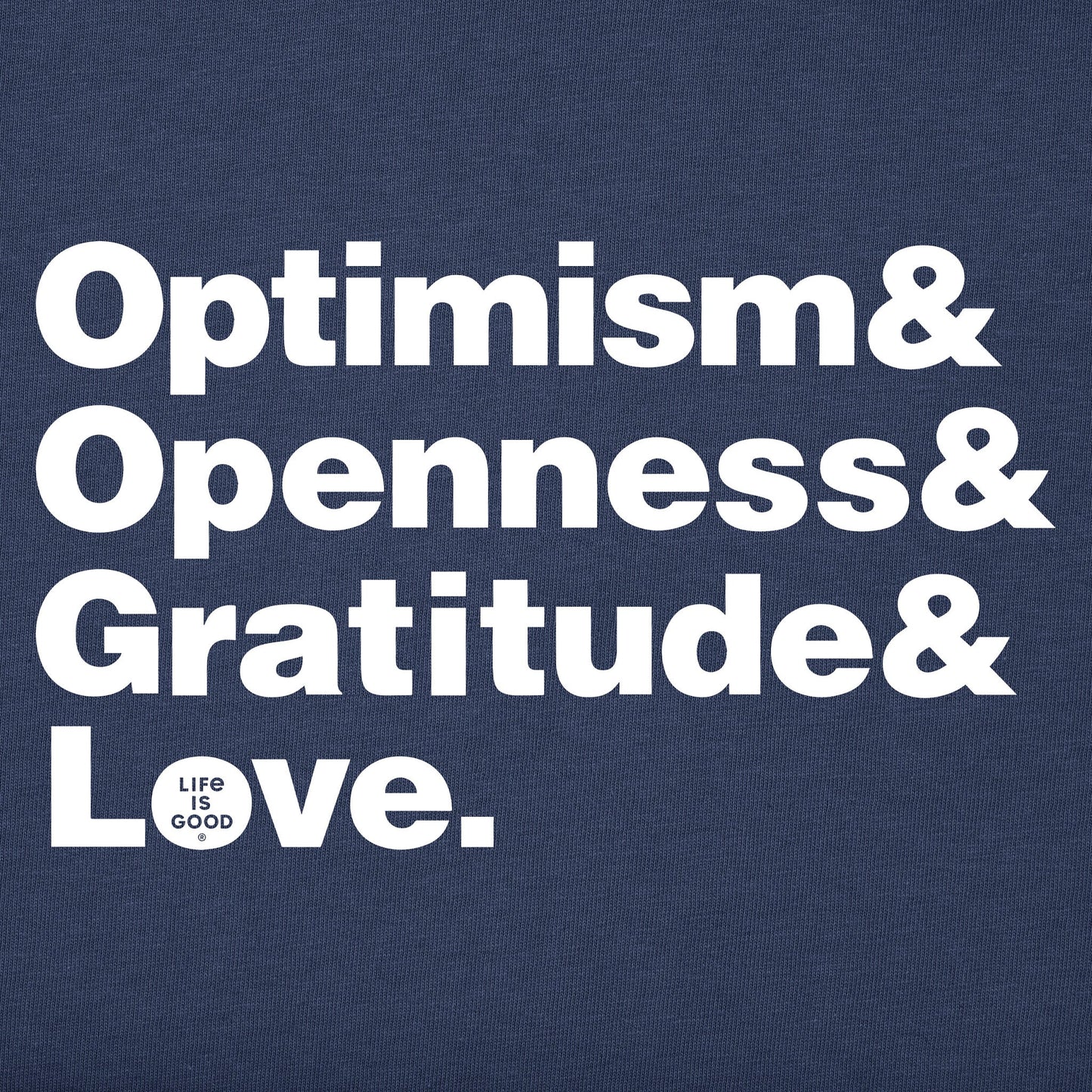 Men's Optimism Ampersand Short Sleeve Tee