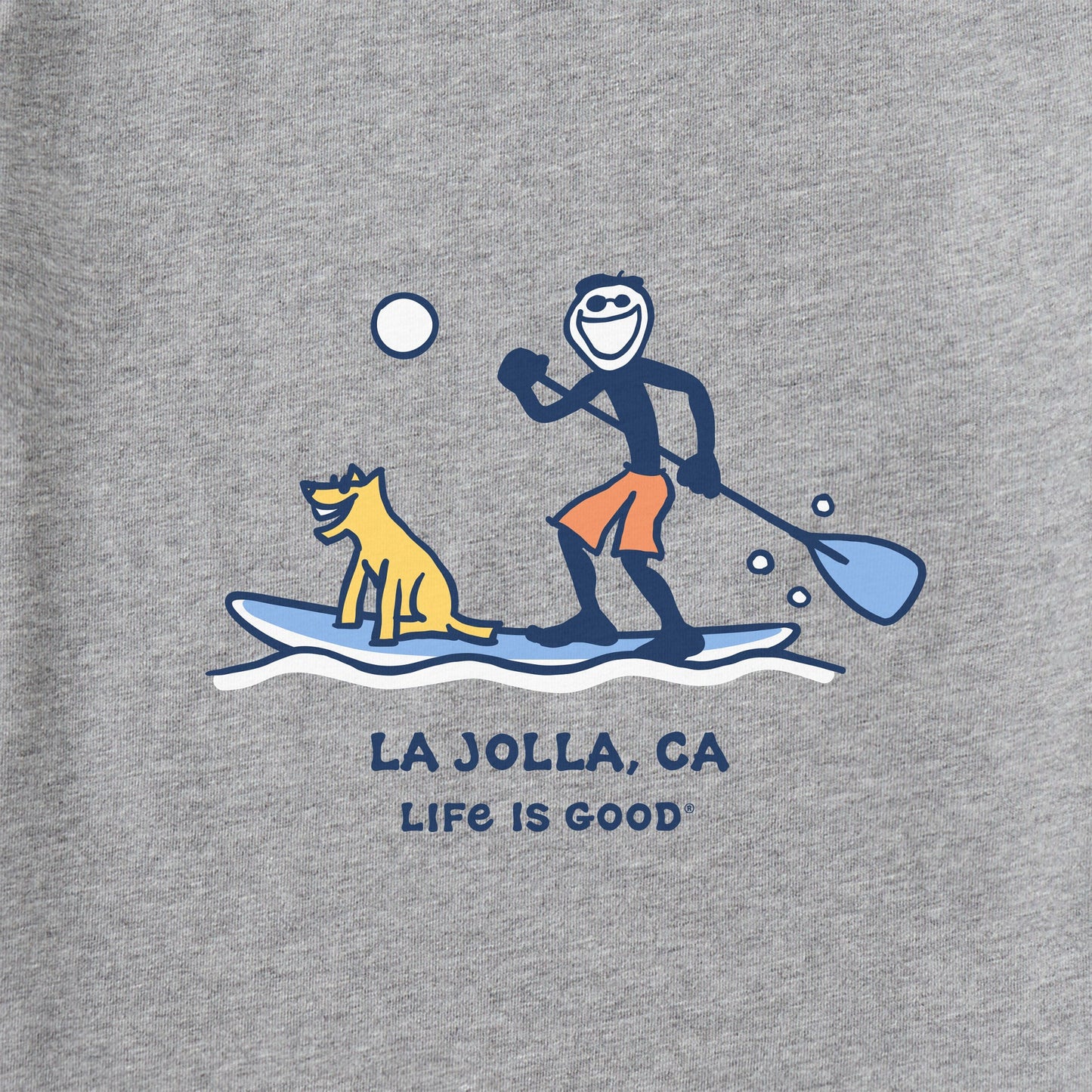 Men's ND Jake Paddleboard La Jolla Short Sleeve Crusher Tee