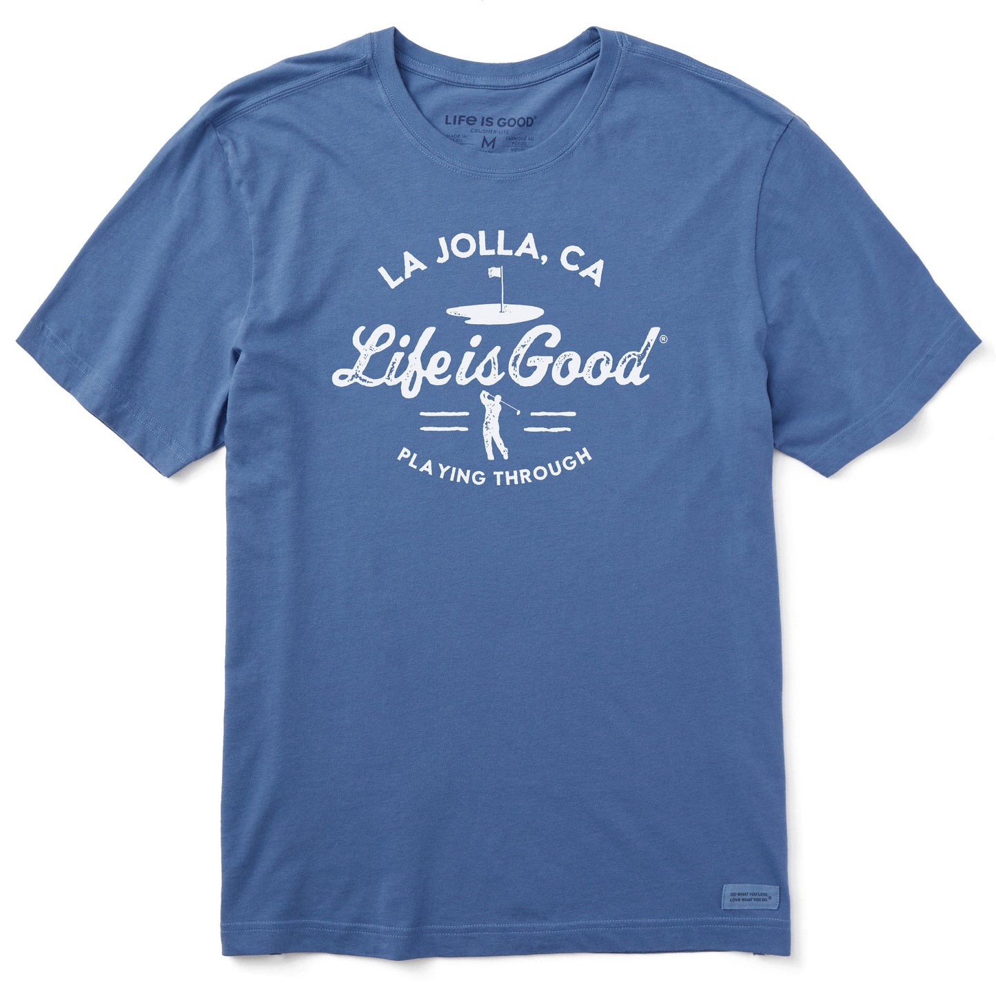 Men's ND Playing Through Golf La Jolla Short Sleeve Crusher-LITE Tee