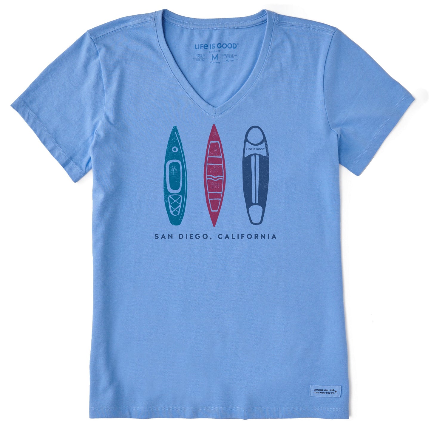 Women's ND Paddleboards San Diego Short Sleeve Crusher-LITE Vee