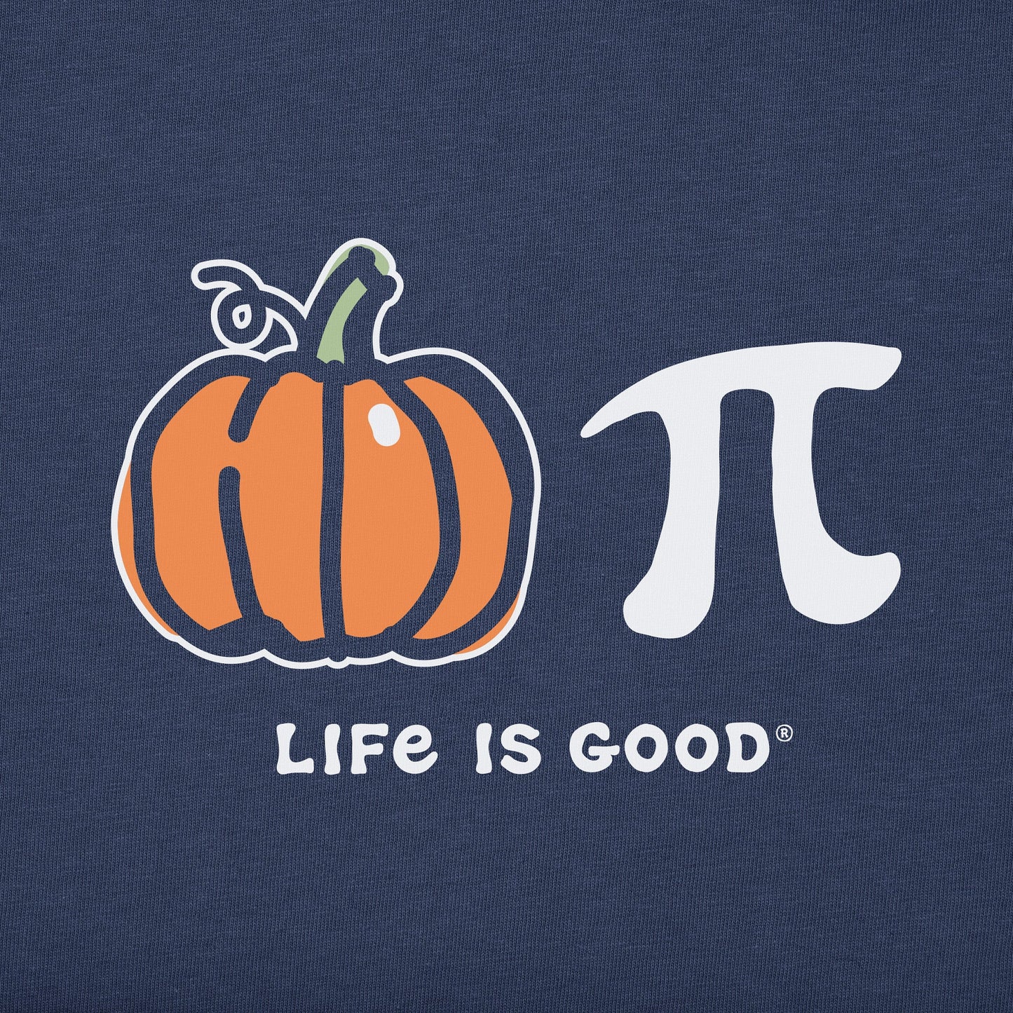 Men's Pumpkin + Pie Long Sleeve Crusher Tee