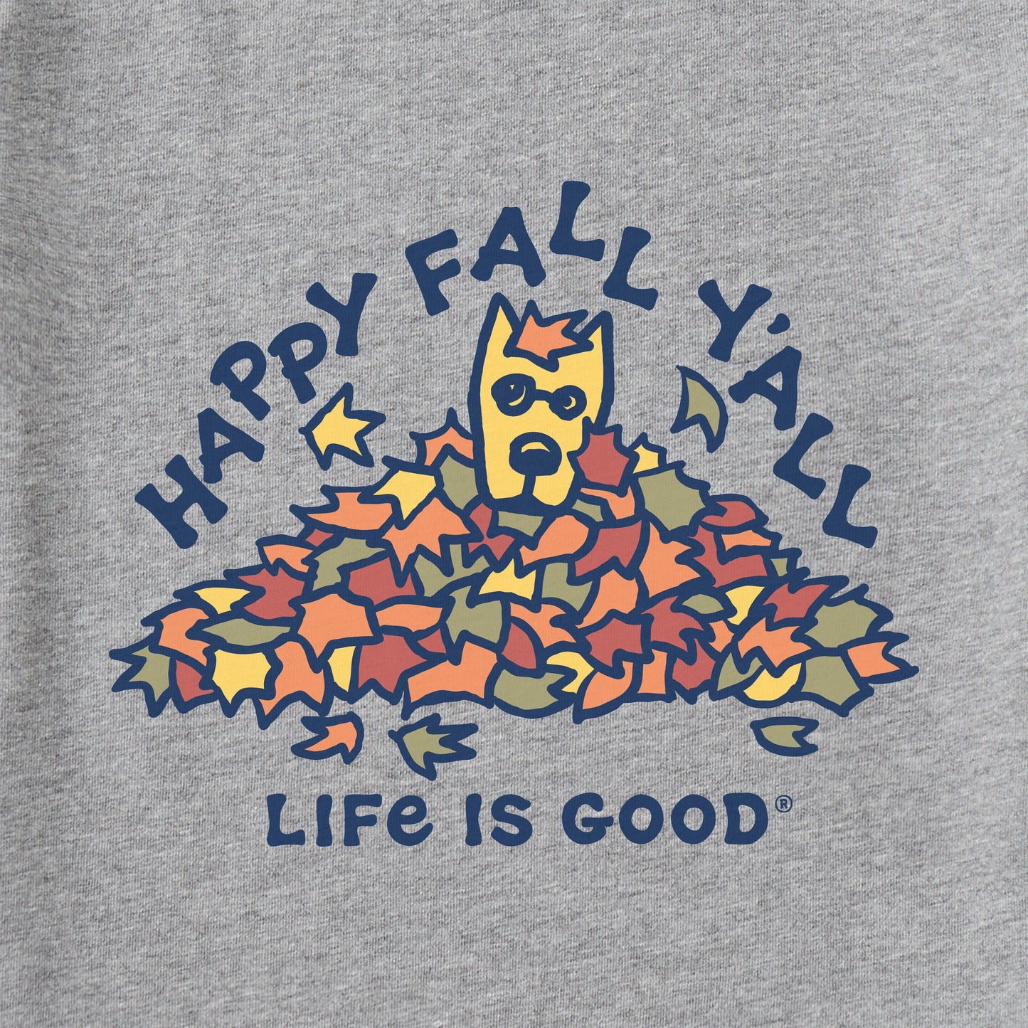 Women's Rocket Happy Fall Y'All Long Sleeve Crusher Tee