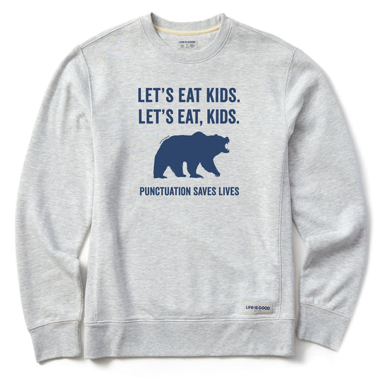 Men's Let's Eat, Kids Simply True Crew