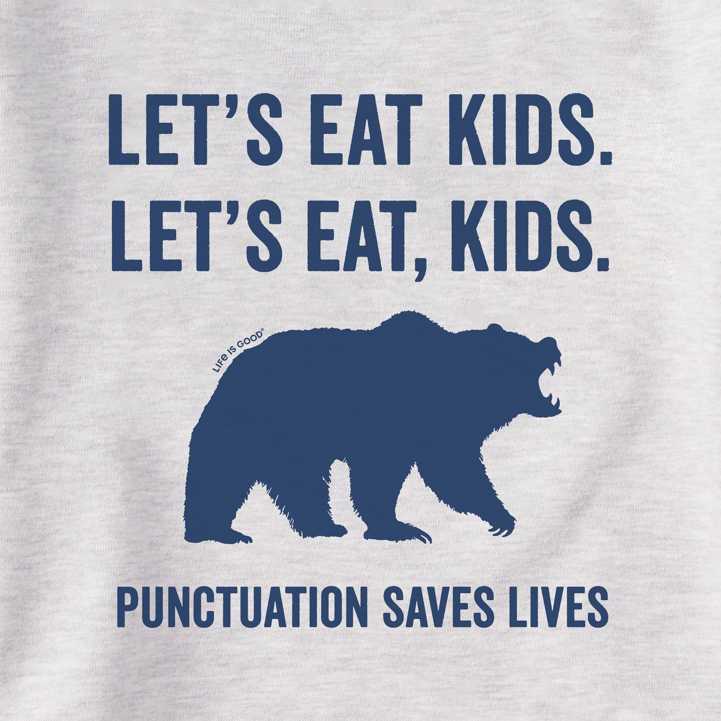 Women's Let's Eat, Kids Simply True Crew