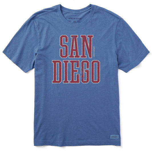 Men's San Diego Stack Short Sleeve Crusher Tee