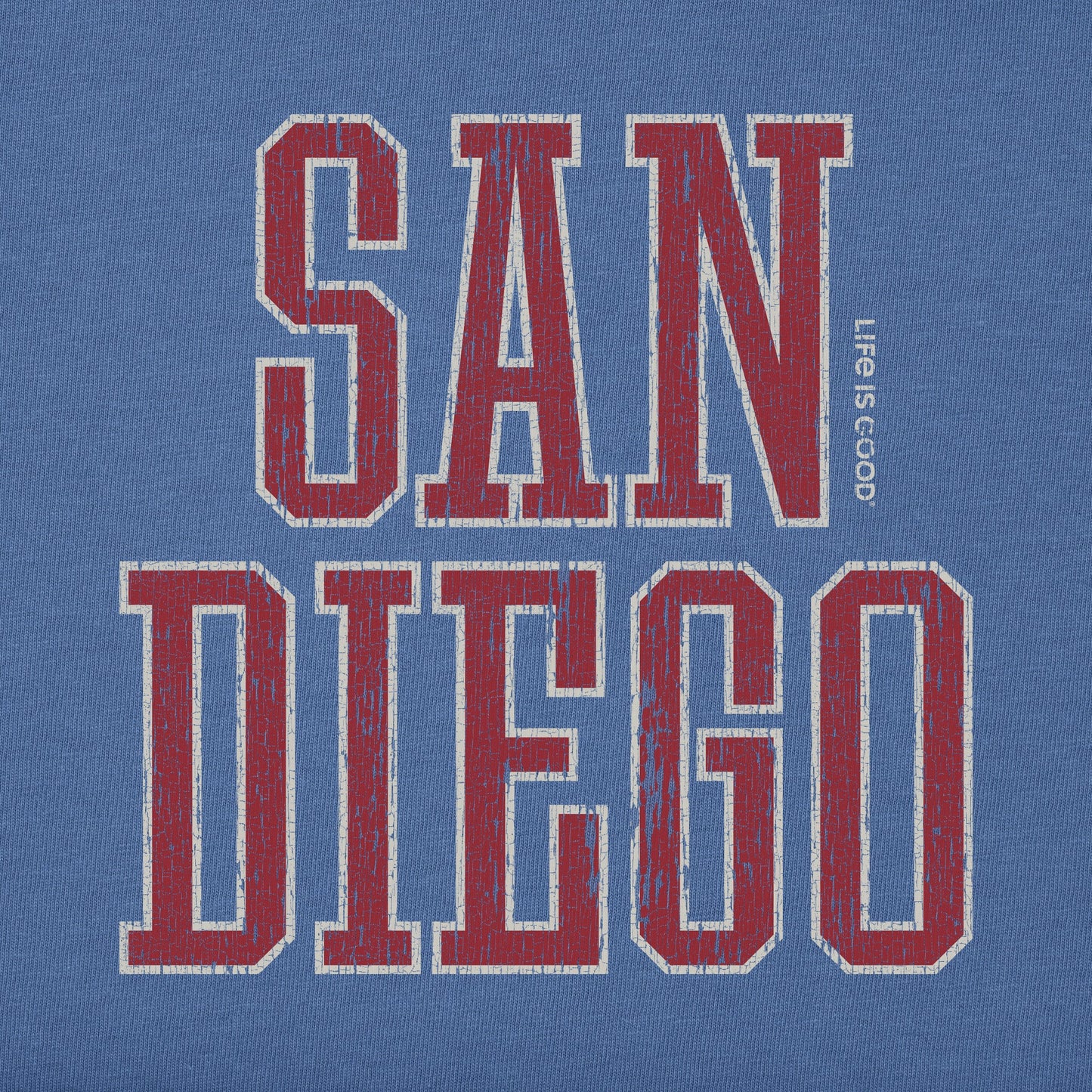 Men's San Diego Stack Short Sleeve Crusher Tee