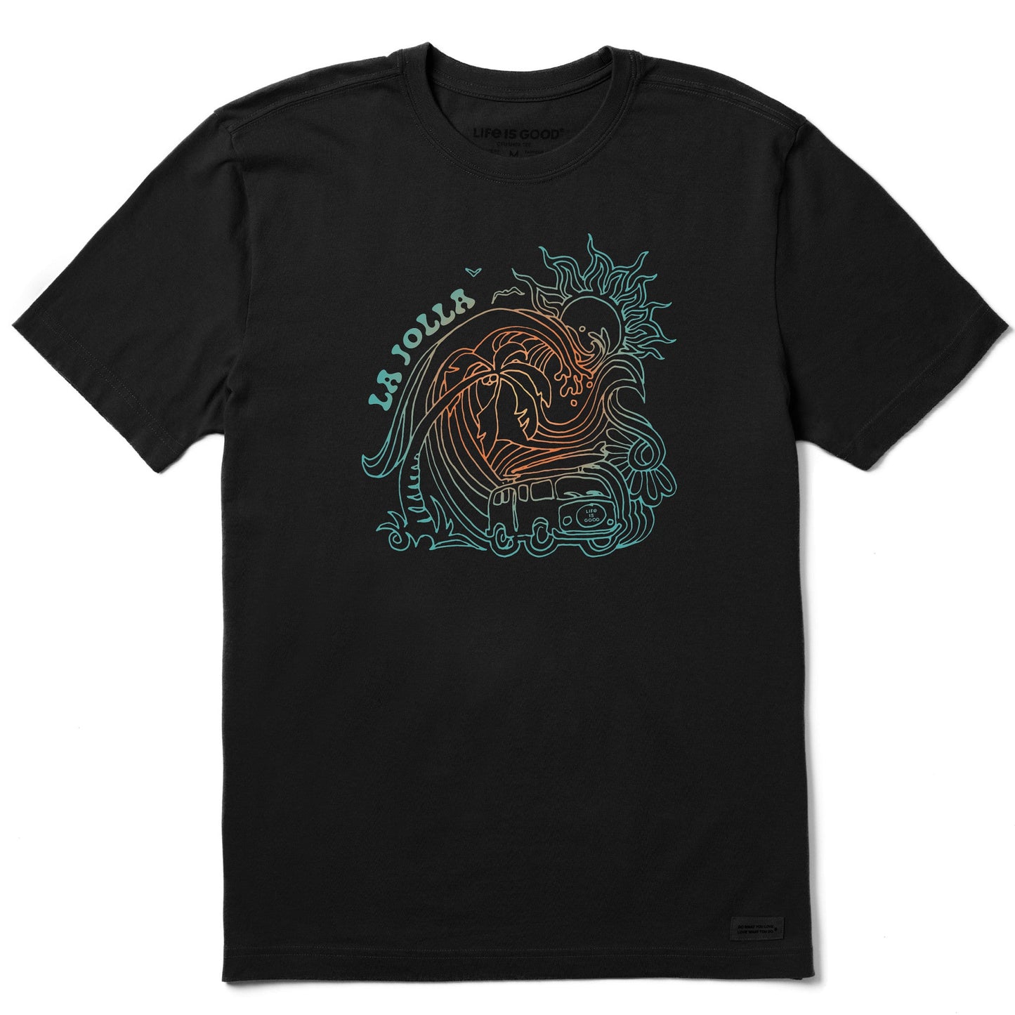 Men's Bus La Jolla Short Sleeve Crusher Tee