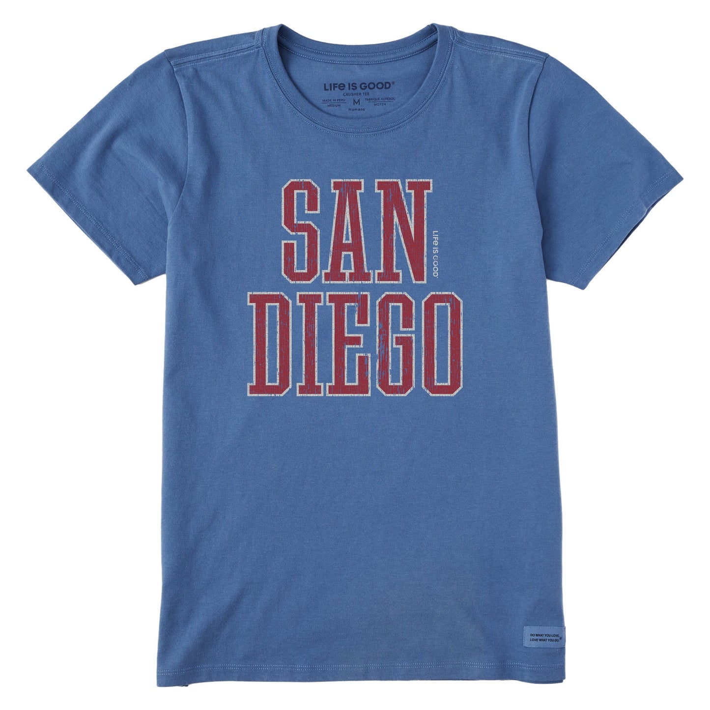 Women's San Diego Stack Short Sleeve Crusher Tee