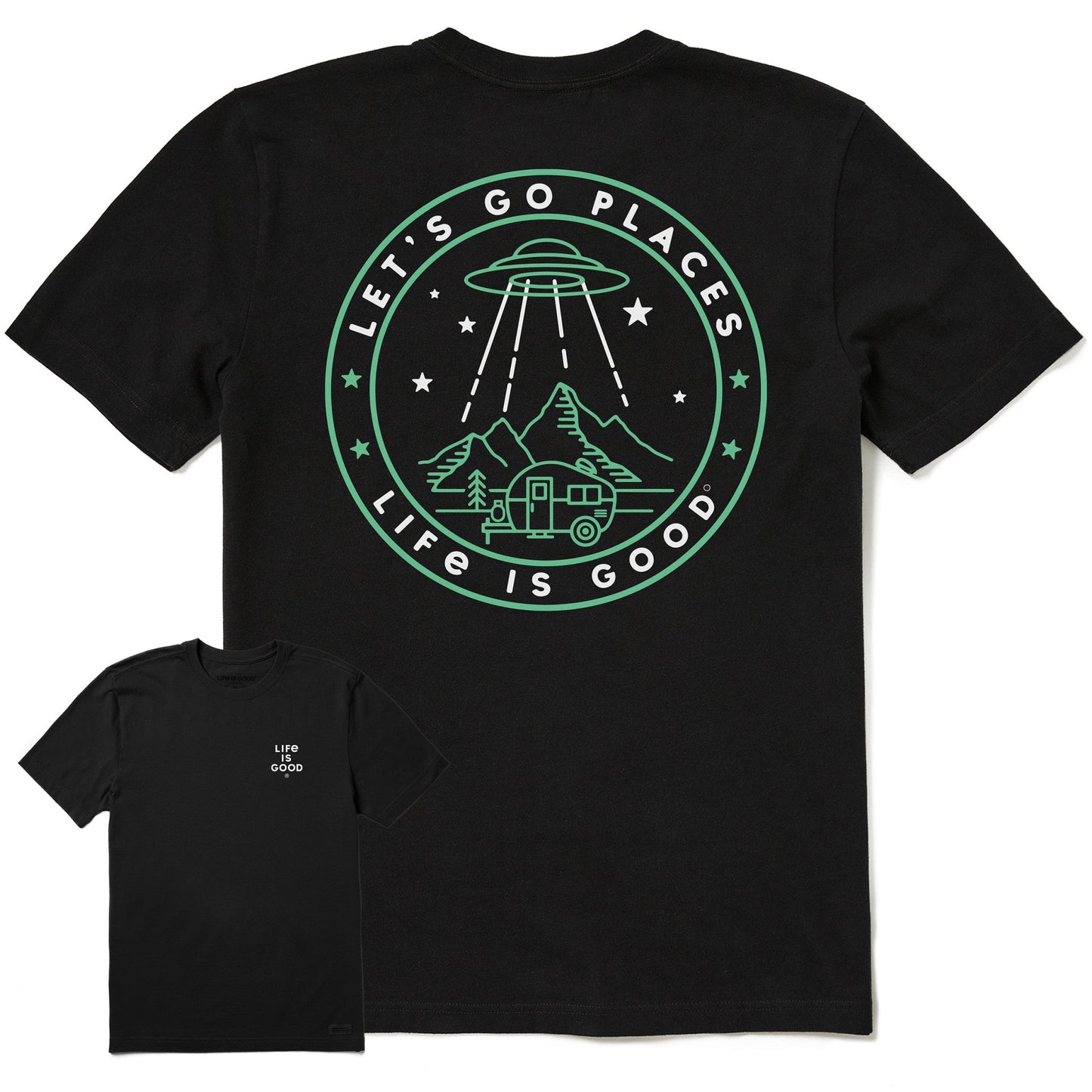 Men's UFO Let's Go Places Short Sleeve Tee