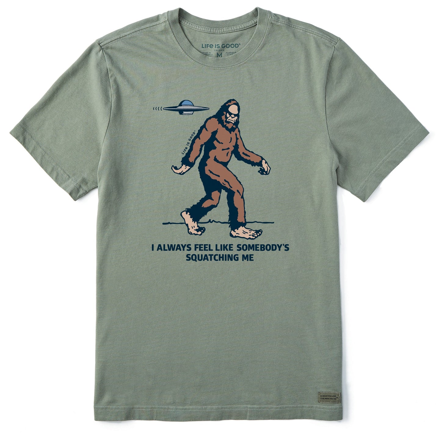 Men's Somebody's Squatching Me Short Sleeve Tee