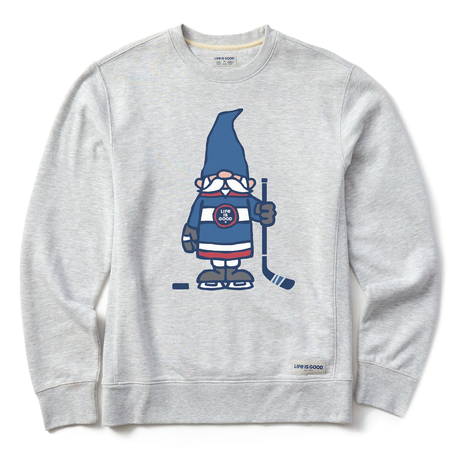 Men's Hockey Gnome Simply True Fleece Crew