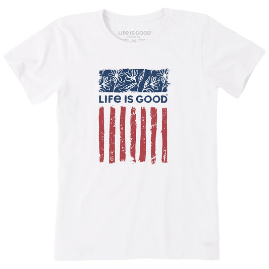 Women's Wild USA Short Sleeve Crusher Tee