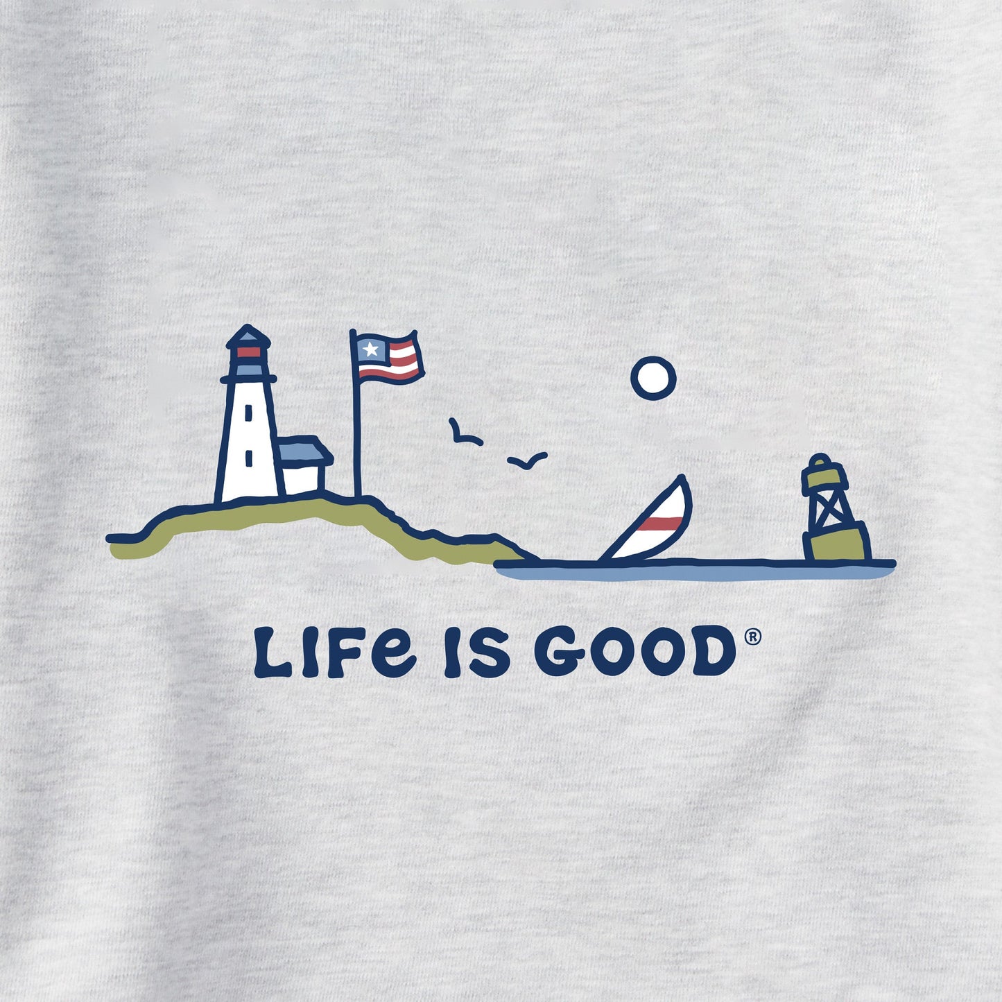 Women's Flag Ocean Vista Simply True Fleece Hoodie