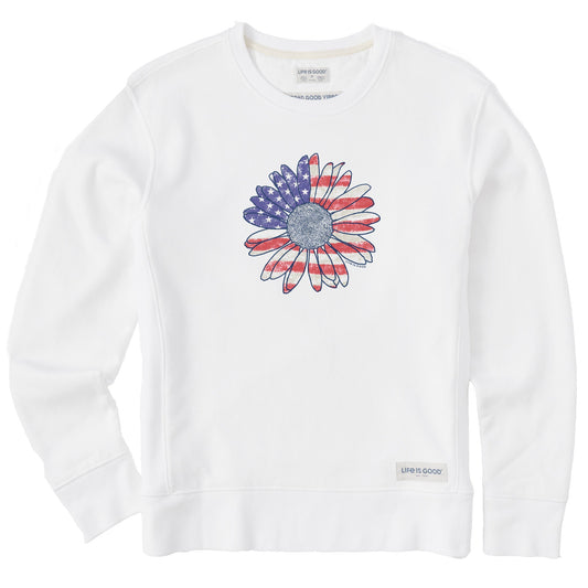 Women's America The Beautiful Daisy Simply True Crew
