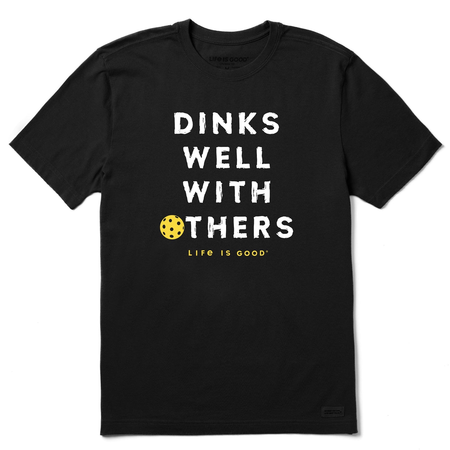 Men's Dinks Well With Others Pickleball Short Sleeve Tee