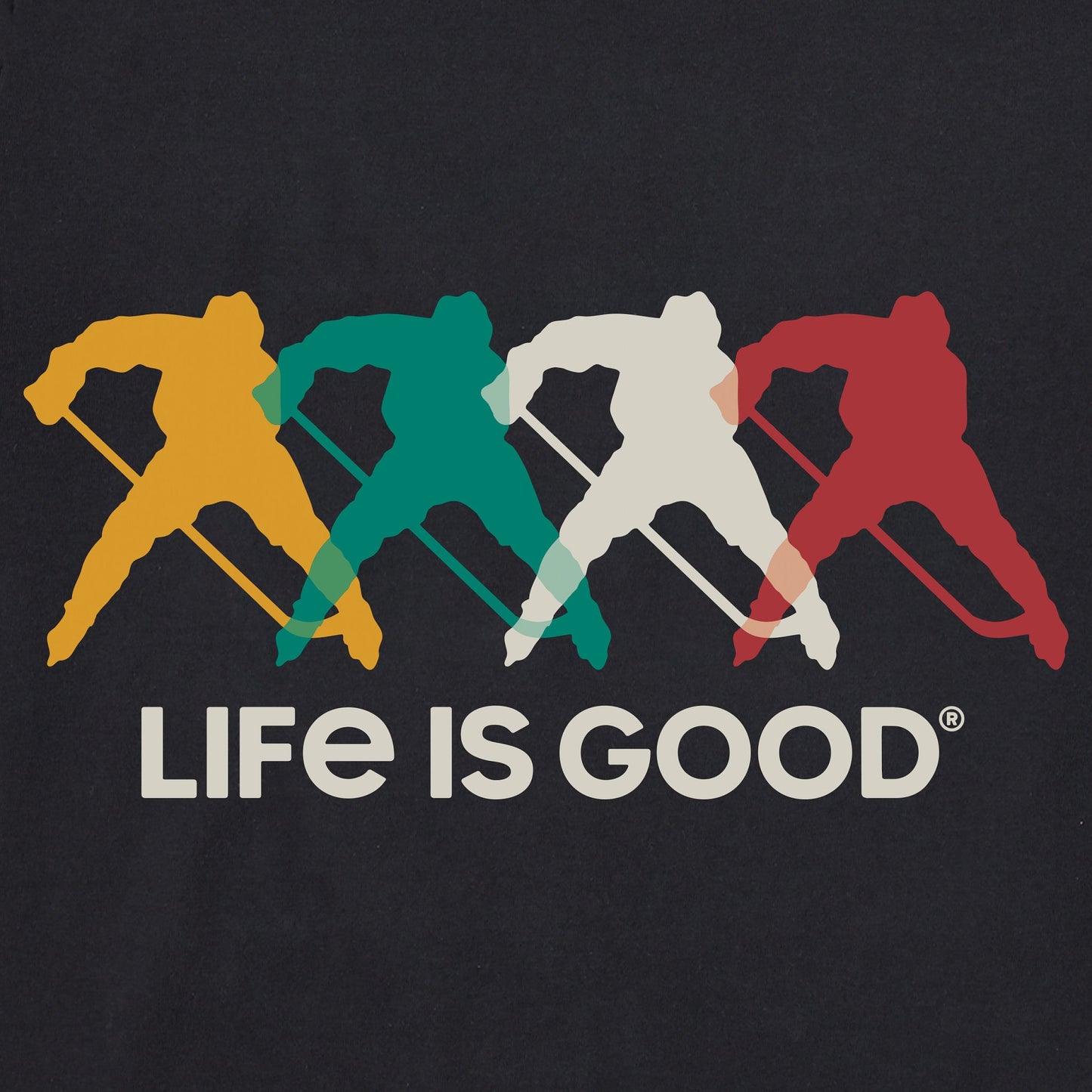 Men's Hockey Spectrum Long Sleeve Crusher Tee