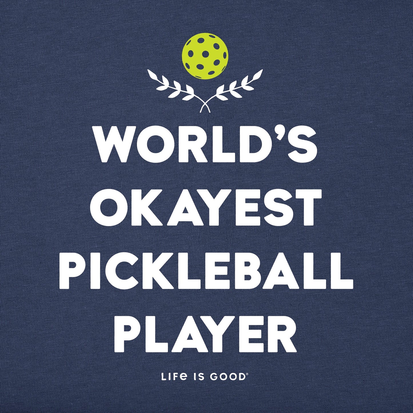 Women's World's Okayest Pickleball Player Short Sleeve Tee