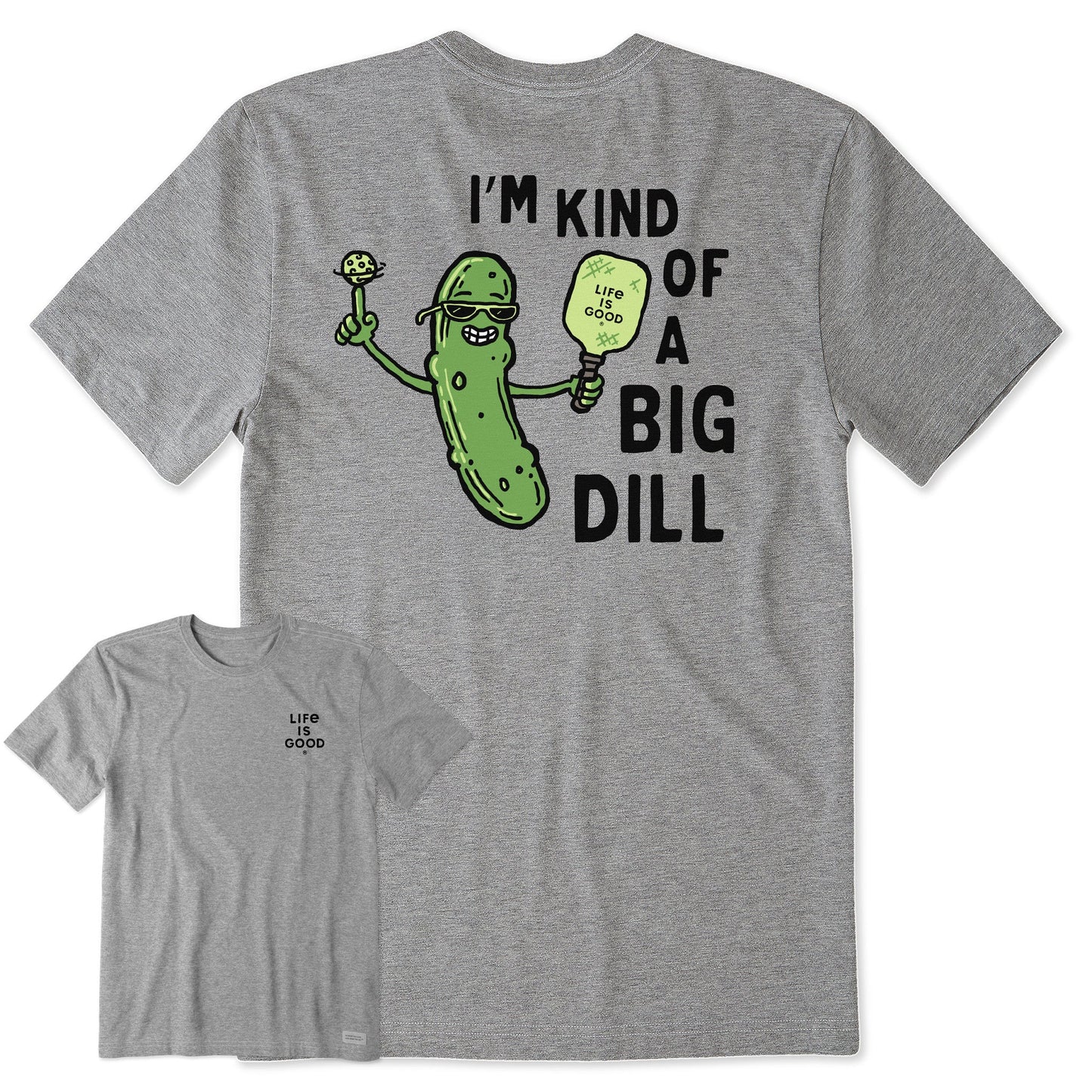 Men's Big Dill Pickleball Short Sleeve Tee