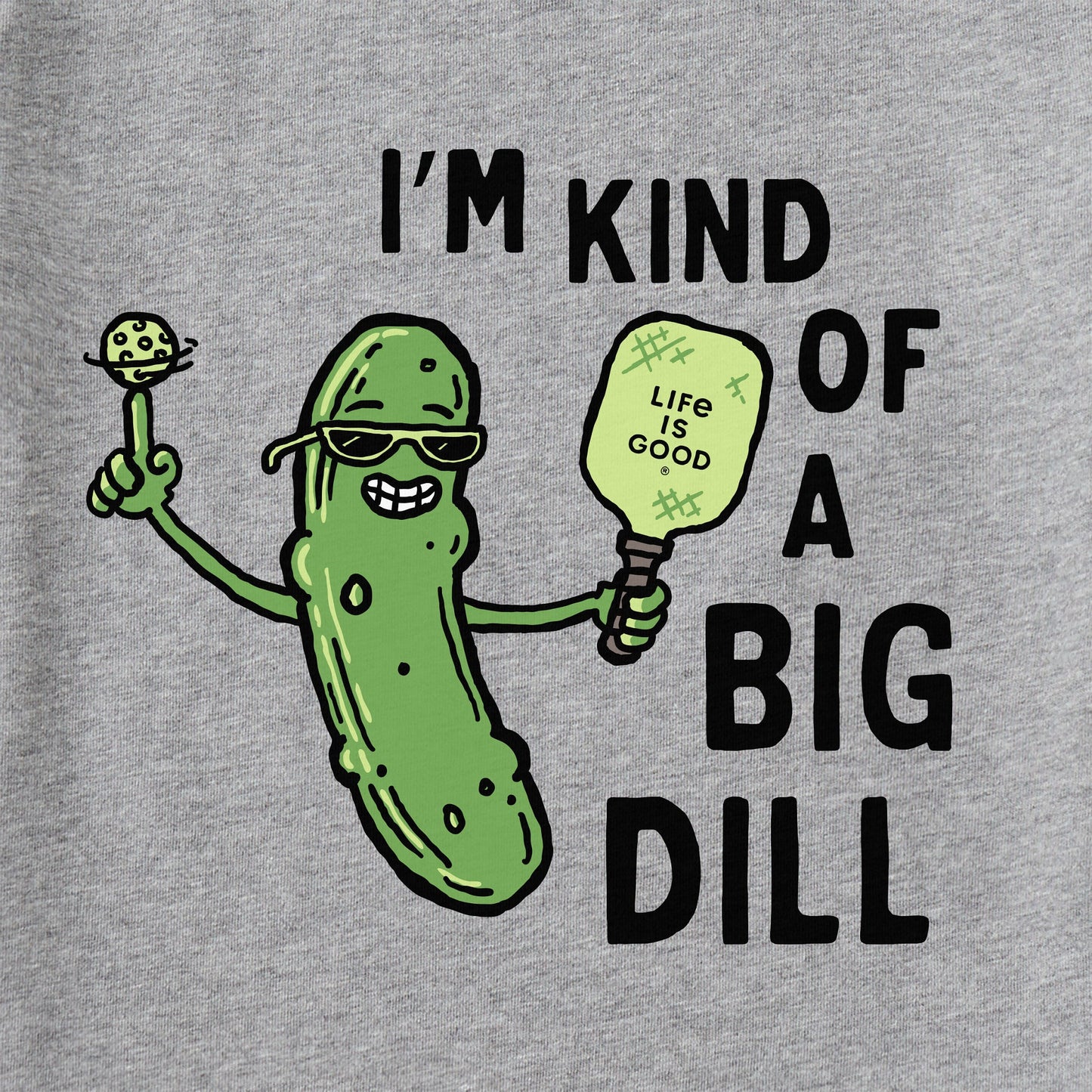 Men's Big Dill Pickleball Short Sleeve Tee
