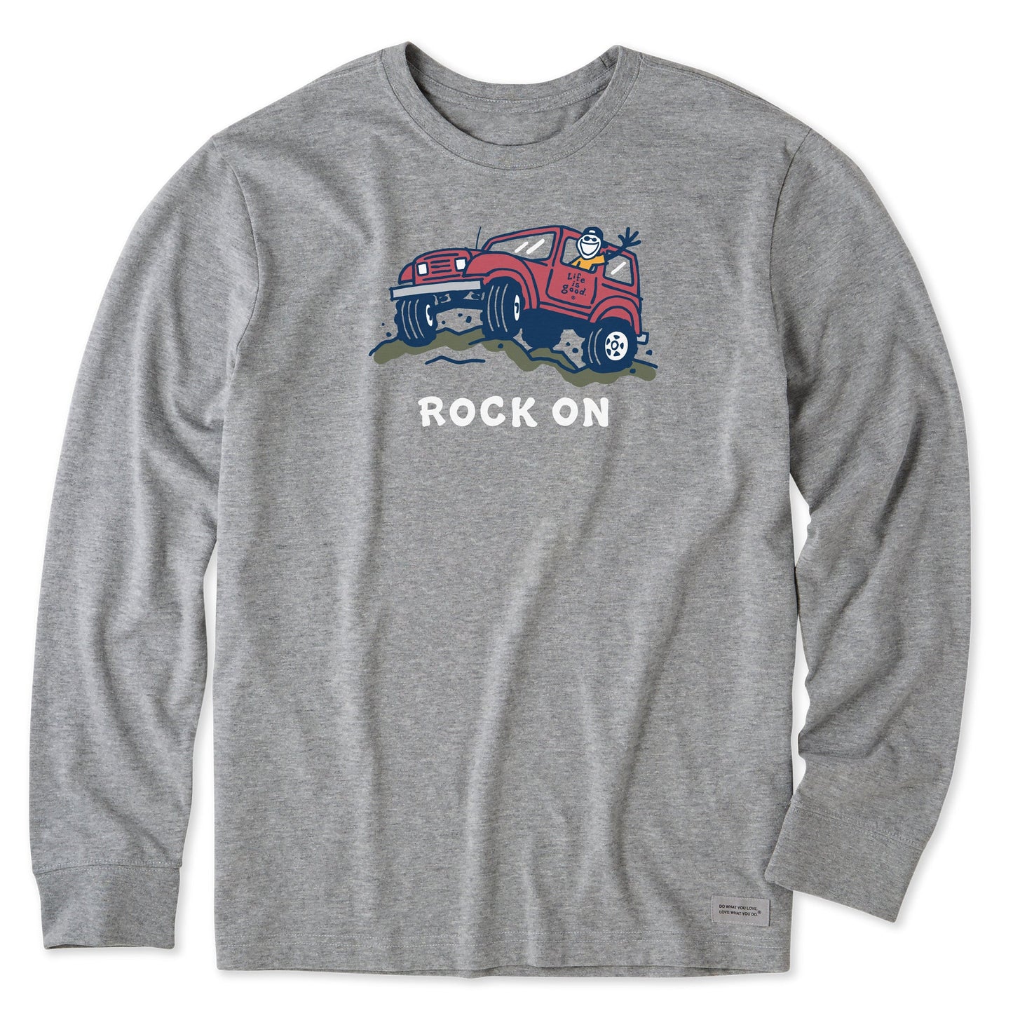Men's Rock On Offroad Long Sleeve Crusher Tee