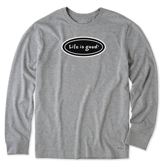 Men's LIG Vintage Oval Long Sleeve Crusher Tee