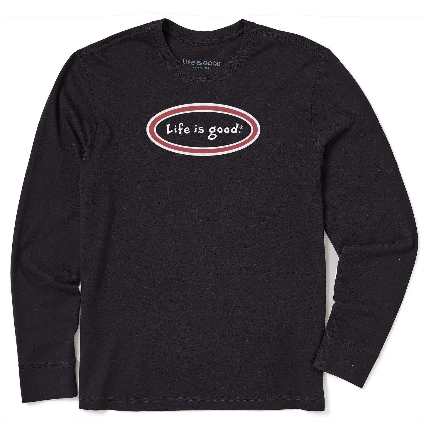Men's LIG Vintage Oval Long Sleeve Crusher Tee