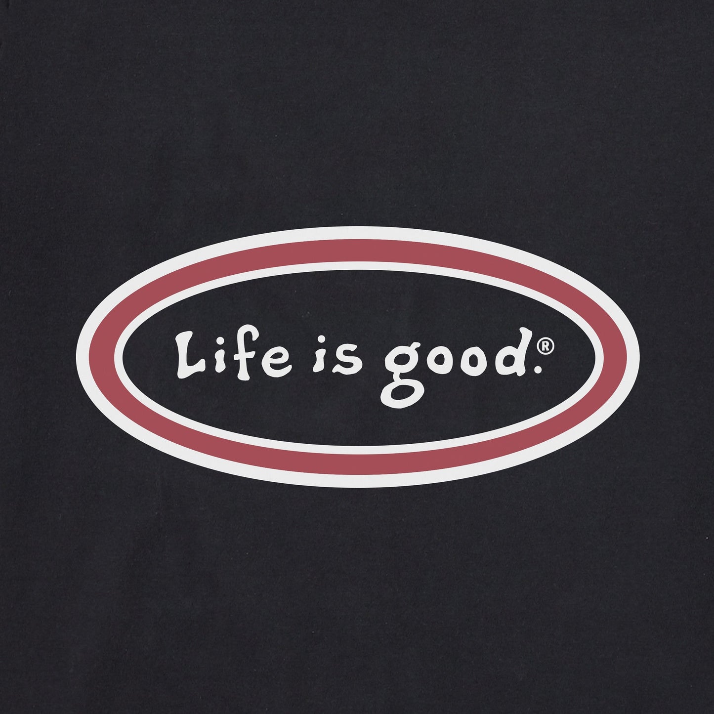 Men's LIG Vintage Oval Long Sleeve Crusher Tee