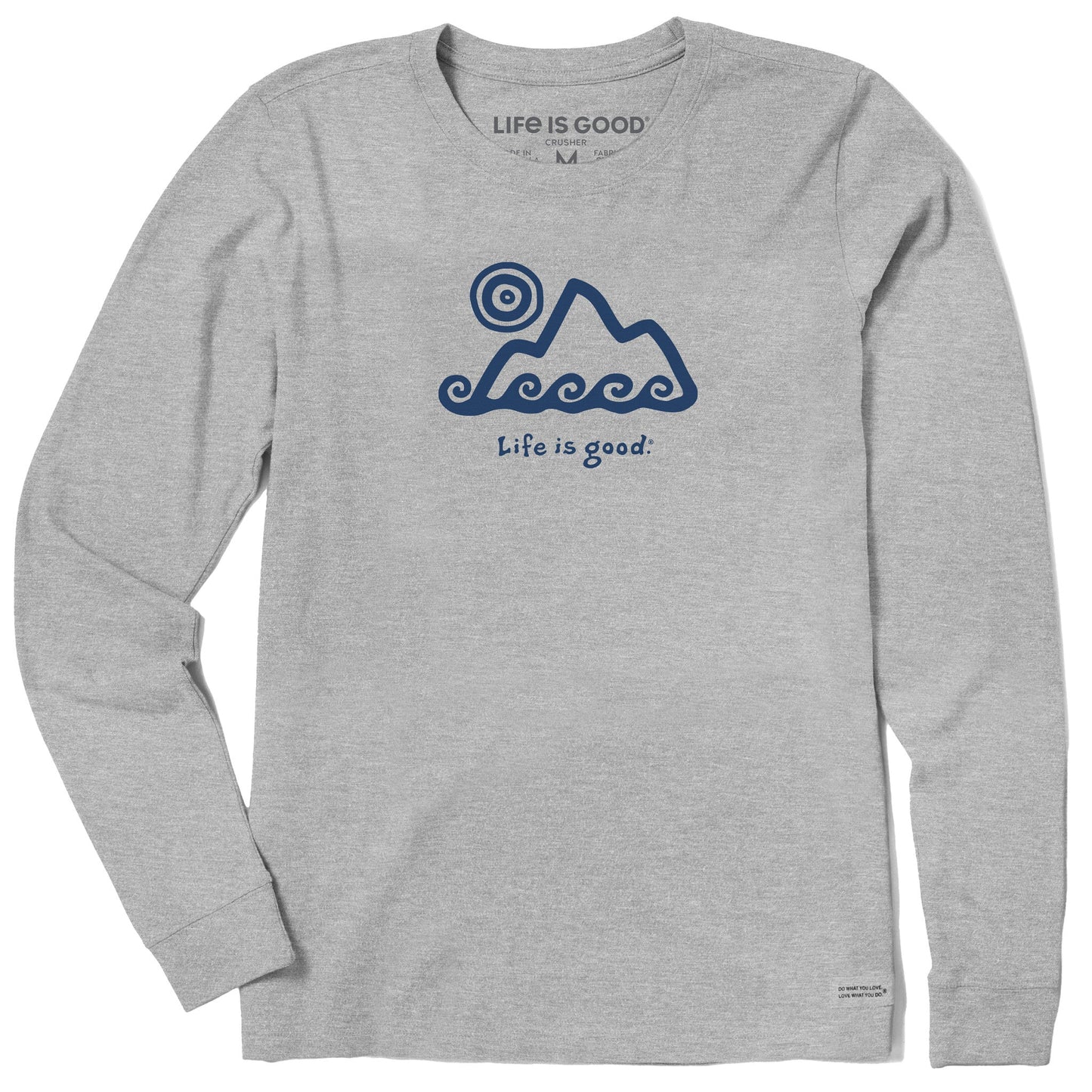 Women's Tribal Mountain Long Sleeve Crusher Tee