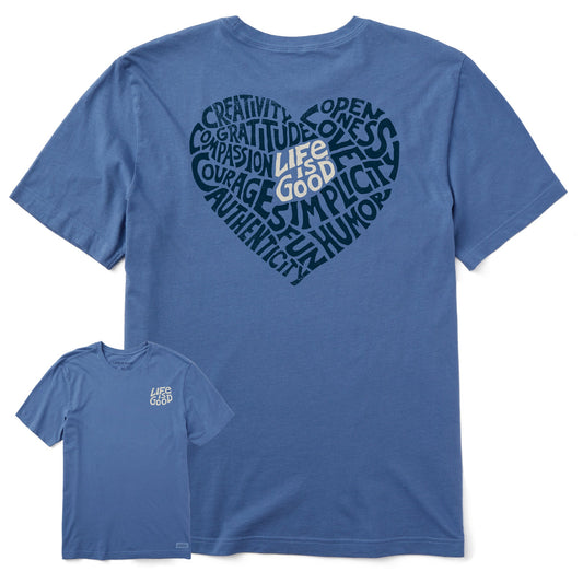 Men's Super Heart Short Sleeve Tee