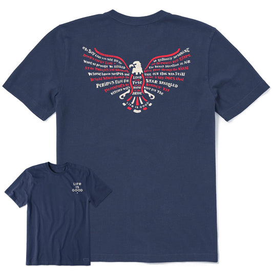 Men's Star Spangled Eagle Short Sleeve Tee