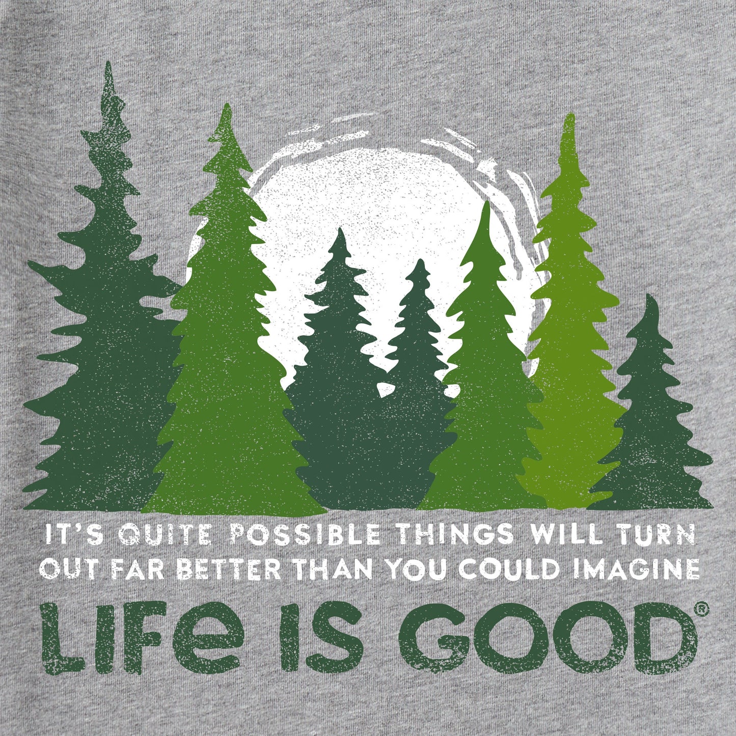 Men's Far Better Than You Can Imagine Trees Short Sleeve Tee