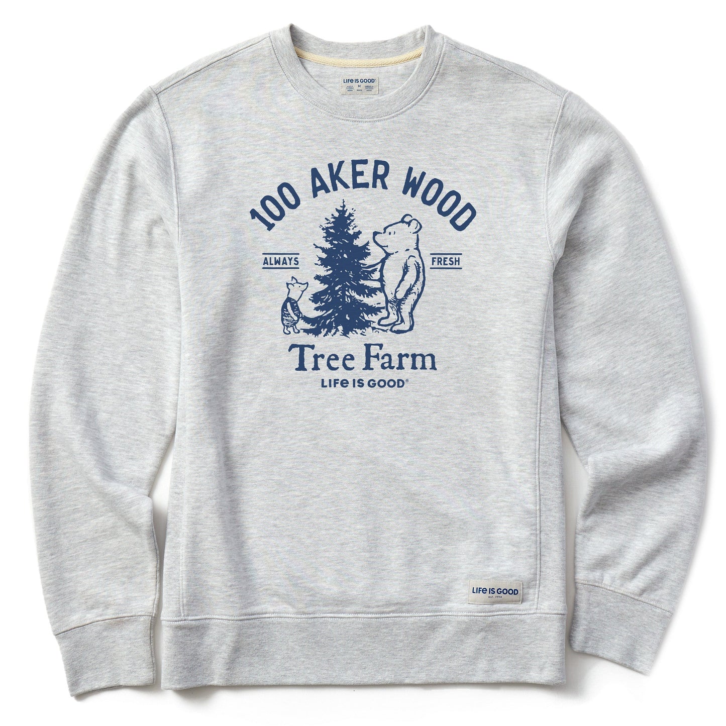 Men's Winnie 100 Aker Tree Farm Simply True Crew