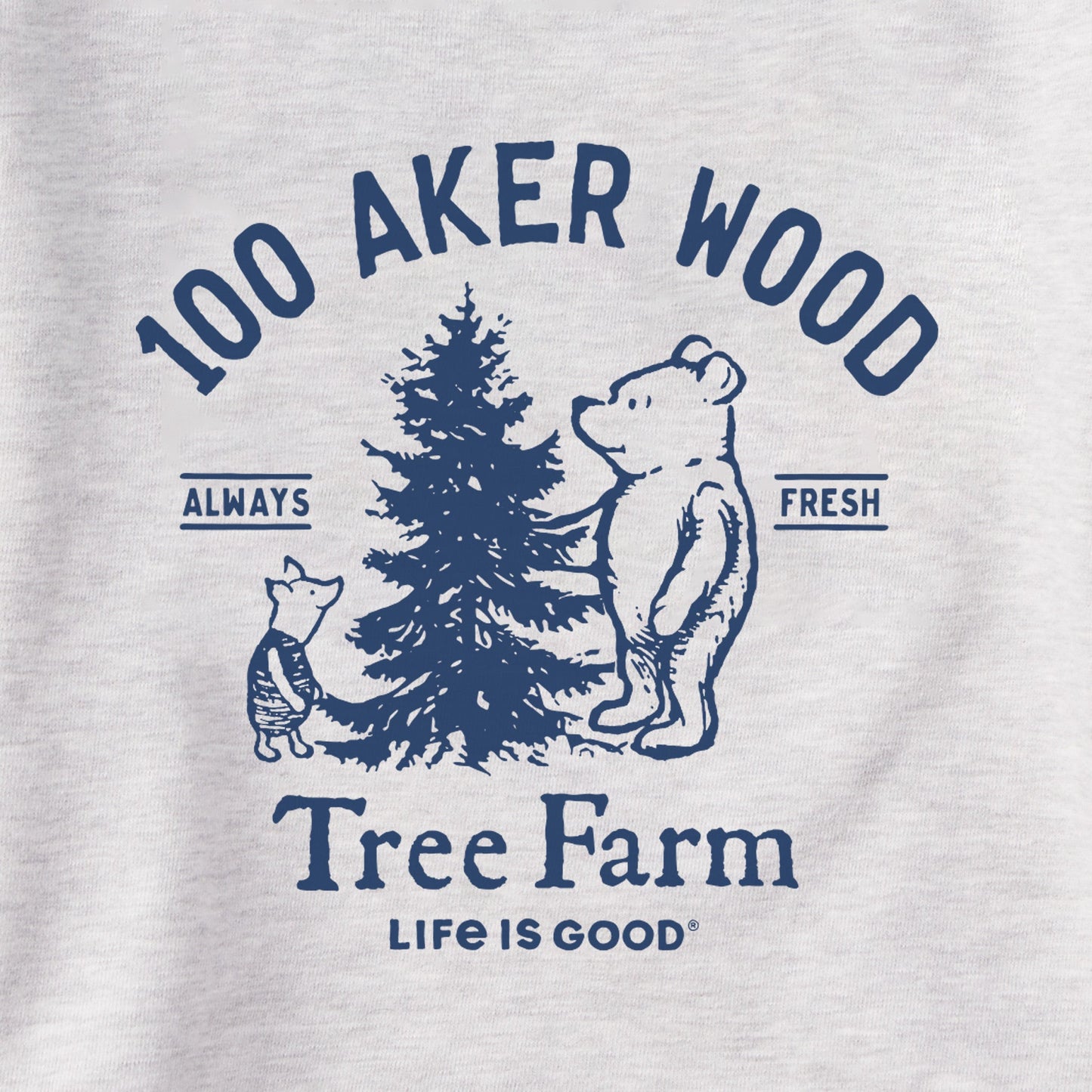 Men's Winnie 100 Aker Tree Farm Simply True Crew