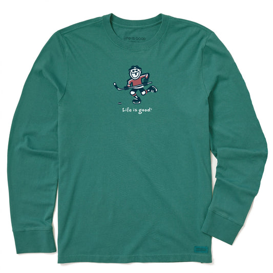 Men's Jake Hockey Skate Long Sleeve Crusher Tee